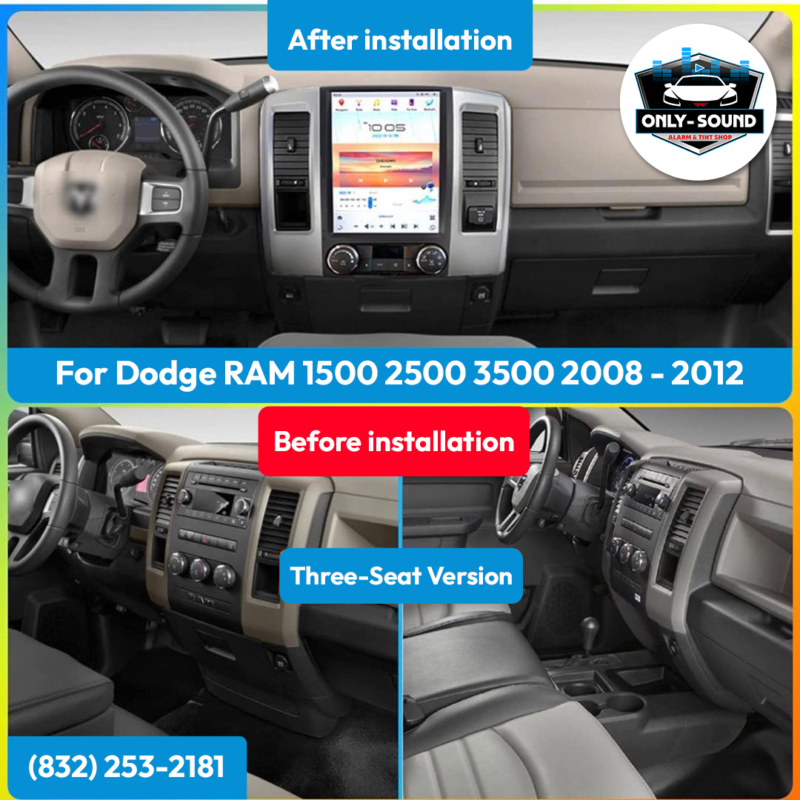For Dodge RAM 1500 2500 3500   2008-2012