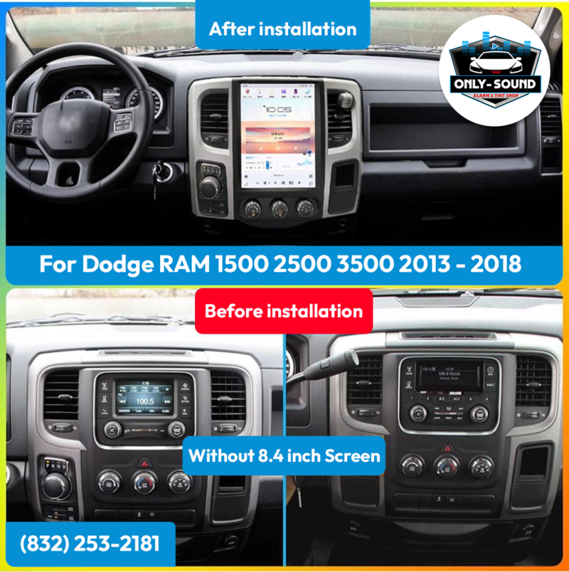 For Dodge RAM 1500 2500 3500   2013-2018