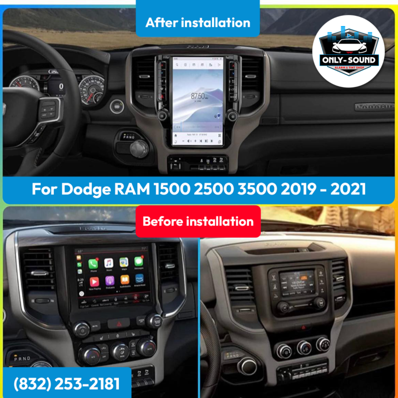 For Dodge RAM 1500 2500 3500   2019-2021