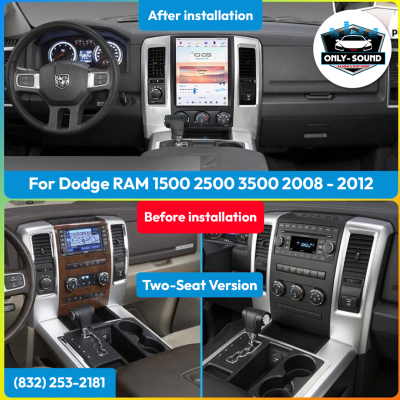 ZWNAV - For Dodge RAM 1500 2500 3500   2008-2012