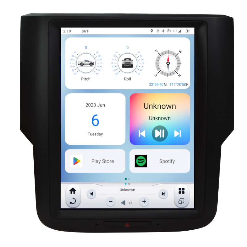 2013-2018 (19-UP CLASSIC) DODGE RAM GENERATION 6 T-STYLE RADIO