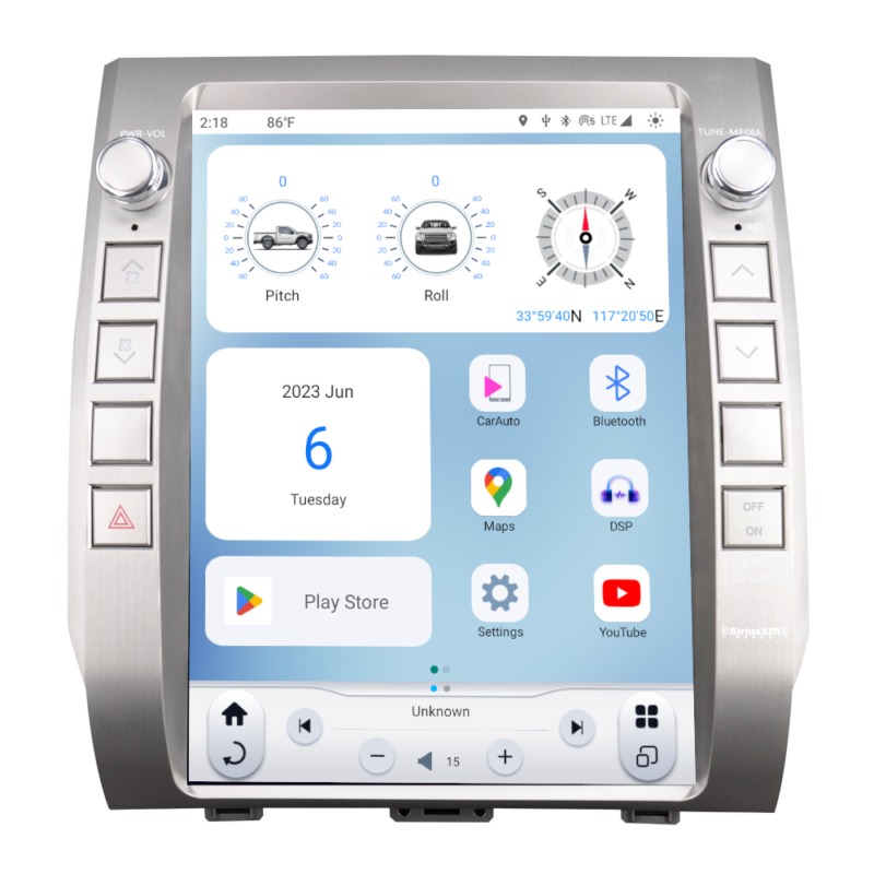 2014-2022 TOYOTA TUNDRA GENERATION 6 T-STYLE RADIO