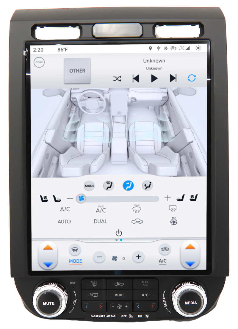 2015-2020 F-150 / 2017-2023 SUPER DUTY GENERATION 6 T-STYLE RADIO