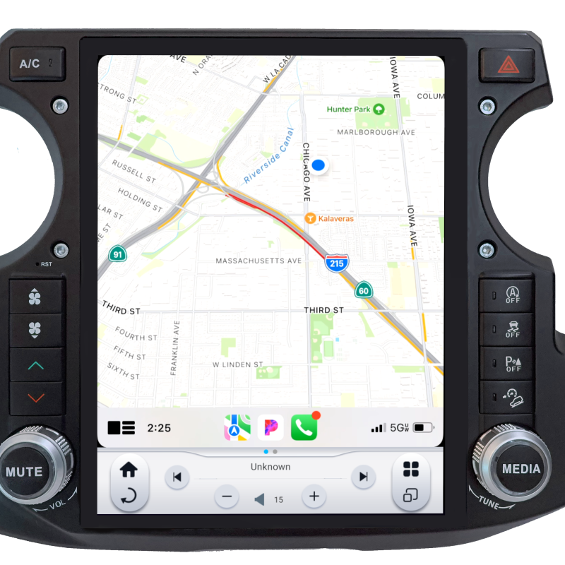 2018-UP JEEP WRANGLER JL / GLADIATOR JT GENERATION 6 T-STYLE RADIO