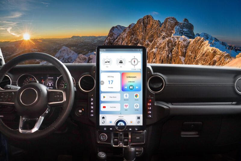 2018-UP JEEP WRANGLER JL / GLADIATOR JT T-STYLE XL RADIO