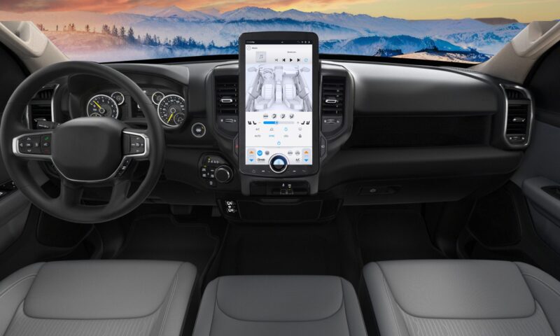 2019-UP DODGE RAM T-STYLE XL RADIO