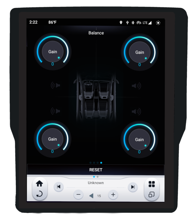 2019-UP DODGE RAM GENERATION 6 T-STYLE RADIO